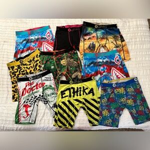 10 Pairs Bundle Ethika Mens Boxers